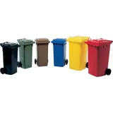Sulo Müllgroßbehälter 120l HDPE gelb fahrbar,n.EN 840 SULO