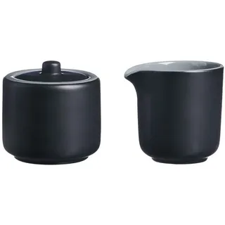 Ritzenhoff & Breker Jasper Milch- und Zuckerset 2er Set schwarz