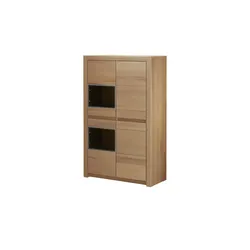Woodford Highboard  Salona , holzfarben , Maße (cm): B: 99 H: 156 T: 41.0