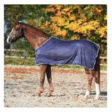 Kavalkade Fliegendecke Stripe 155 cm Blau/Grau