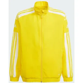 adidas Squadra 21 Präsentationsjacke weiß|gelb 176