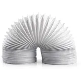 Nedis Abluftschlauch PVC 127 mm 6,00 m Weiß