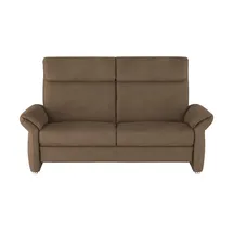 Wohnwert Einzelcouch Mikrofaser 2-Sitzer Beige