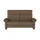Wohnwert Einzelcouch Mikrofaser 2-Sitzer Beige