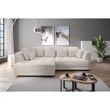 werk2 Eckcouch Polyester 2-Sitzer Beige