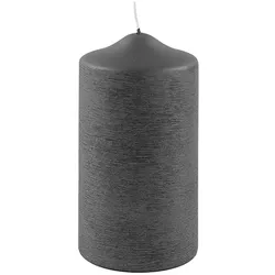 Kerze CANDLE - grau