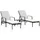 vidaXL Sonnenliege 117 x 59 x 35 cm Braun