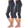 vivance active by lascana Caprileggings eng Schwarz 48/50