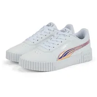 Puma Carina 2.0 Holo JR Sneaker, in Weiß, Größe 5