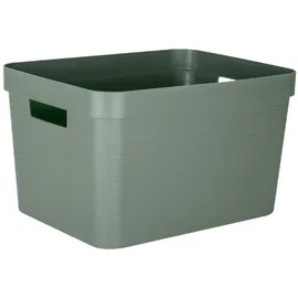 Eda Aufbewahrungsbox STONE 12 l 1-tlg. schwarz