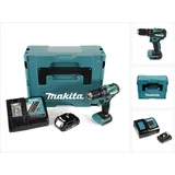 Makita DHP 483 RA1J Akku Schlagbohrschrauber 18 V 40 Nm Brushless + 1x Akku 2,0 Ah + Ladegerät + Makpac