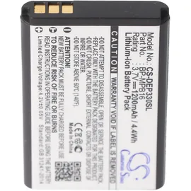 AccuCell Akku passend für Hagenuk Fono 3, BP-MPB16, DR6-2009, DR11-2009