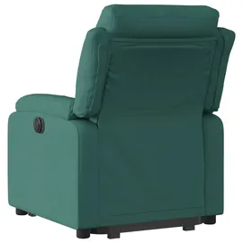 vidaXL Relaxsessel mit Aufstehhilfe Stoff 148 x 79,5 x 0 cm Dunkelgrün