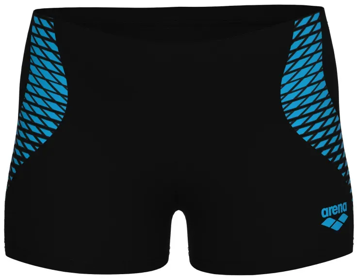 arena Openings Kastenbadehose Kinder 580 - black-turquoise 152