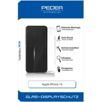 PEDEA Displayschutzglas »Display-Schutzglas - iPhone 14« (50170094)