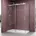 SoGood Ravenna17 Schiebetür 70 140 Duschwanne transparent ESG-Sicherheitsglas