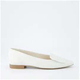 Paul Green Ballerinas Glattleder", Damen, Frauen Riemchenballerinas,Slip-ons,spangenballerinas,Mary-Jane,weiblich,Lady,Ladies,Women's,Woman,Weiss (White/Offwhite),39 EU | Gr.: 39