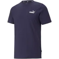 Puma Essentials Small Logo T-Shirt Herren peacoat S