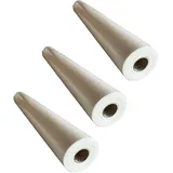 3x Handelskönig Schutzvlies selbstklebend 130 g/m2 100 cm x 25 m Malervlies Abdeckvlies Vlies Bodenschutz Treppenvlies Vlies Maler Teppich Bodenschutz