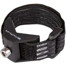 Messingschlager ADA BC Flex 2 Flaschenhalter-Adapter, Klettbandmontage, schwarz