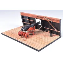 ModelExpo 544005 - Smoothbore Deck-Kanone mehrfarbig 1:24
