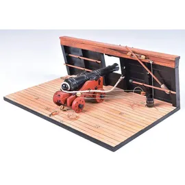 ModelExpo 544005 - Smoothbore Deck-Kanone mehrfarbig 1:24