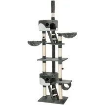 Tectake Hansi 60 x 45 x 260 cm grau/weiß