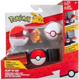 Jazwares Pokemon Clip 'n' Go Poké Ball Gürtel Set mit Gürtel