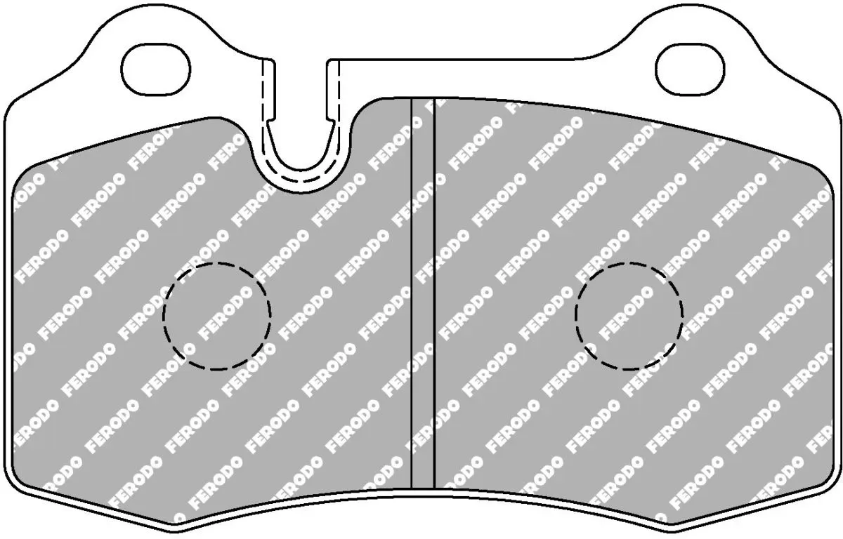 Set di pastiglie freno ad alte prestazioni FERODO FCP1348G