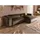 MASSIVMOEBEL24.DE Ecksofa, 304x164x69 Ottomane rechts Cord taupe VALENCIA