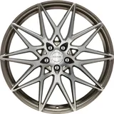 Axxion AX9 platin grau hochglanzpoliert 8.5x19 ET45 5x108 72,6,