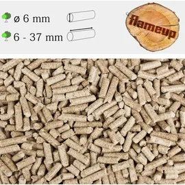 FLAMEUP Pellets 15 kg Holz Buche grau