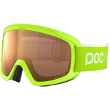 POC Pocito Opsin - Skibrille für Kinder für eine optimale Sicht, Fluorescent Yellow/Green