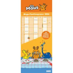 Die Maus Megaplaner - Kalender 2026