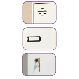 simonlocker montadas Simonlocker Prof. Dism. Single-divider 1/1 500 Initial