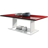Vladon Couchtisch, Bordeaux, Holzwerkstoff, 120x40x70 cm, Wohnzimmer, Wohnzimmertische, Couchtische
