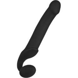 Bendable Strap-On - Size L, 34 cm, schwarz