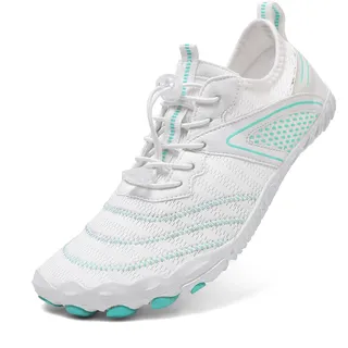 RUITOTP Unisex Barfußschuhe Outdoor Barfuss Traillaufschuhe Zehenschuhe mit Zero-Drop Solhe Damen Minimalistische Fitnessschuhe Herren Outdoor Wanderschuhe Traillaufschuhe Gr.36-48 - 45 EU