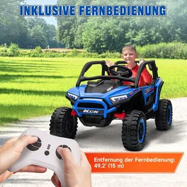 aiyaplay Elektroauto Kinderfahrzeug Blau