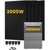 Anker SOLIX Solarbank 3 E2700 Pro 8,1 kWh inkl. 2x BP2700 Erweiterungsakku + 6x 500W Solarmodule + 5x Smart Plug