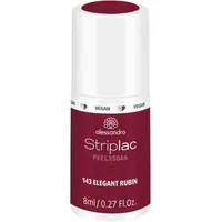 Alessandro Striplac Peel or Soak 143 elegant rubin 8 ml