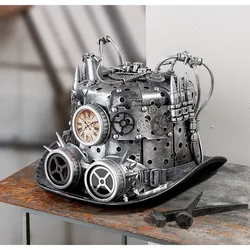 Casablanca by Gilde Dekoobjekt »Hut Steampunk, silberfarben« Casablanca by Gilde silberfarben