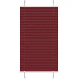 vidaXL Plissee Bordeauxrot 80x150 cm Stoffbreite 79,4 cm Polyester