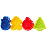 Ibili 733100 Cookie Cutter with Ejector Christmas