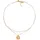 ELLI PREMIUM Halskette Choker Layer Sonne Süßwasserperlen 925 Silber Gold