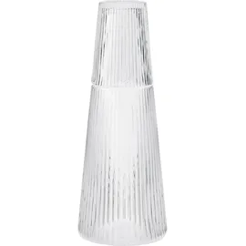 Stelton Pilastro Karaffe mit Glas 1 l