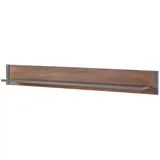 furn.design Wandboard 156 x 25 x 17 cm Eiche Stirling und Matera Grau