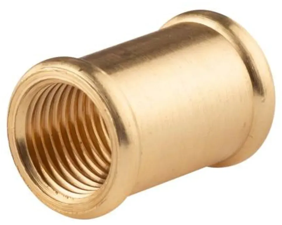 Messing Gewinde-Fitting Muffe 1/4