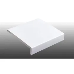 Winkelprofil Weiß aus PVC-Hartschaum für Heering Fassadenpaneele - 9 x 35 x 300 mm Kantenprofil – Eckprofil für Dachrandverkleidungen