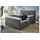 SUN GARDEN Boxspringbett Florida 140 x 200 cm Grau